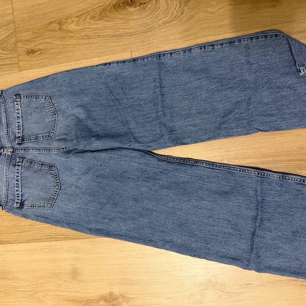 abercrombie kids Blue Straight-Leg Jeans